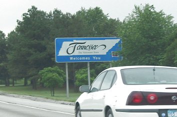 Tennessee sign